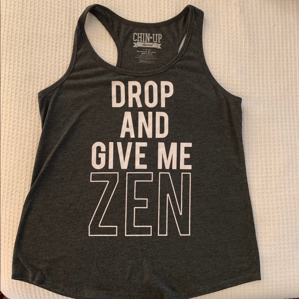 Chin Up Apparel Zen Workout Tank X-Large
